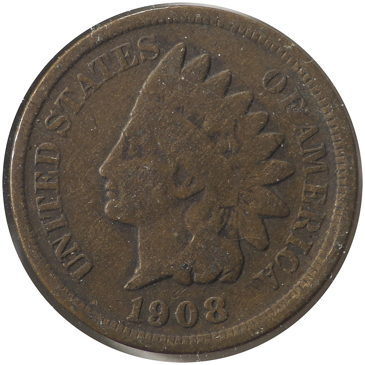 1908 USA Cent G-VG (G6)