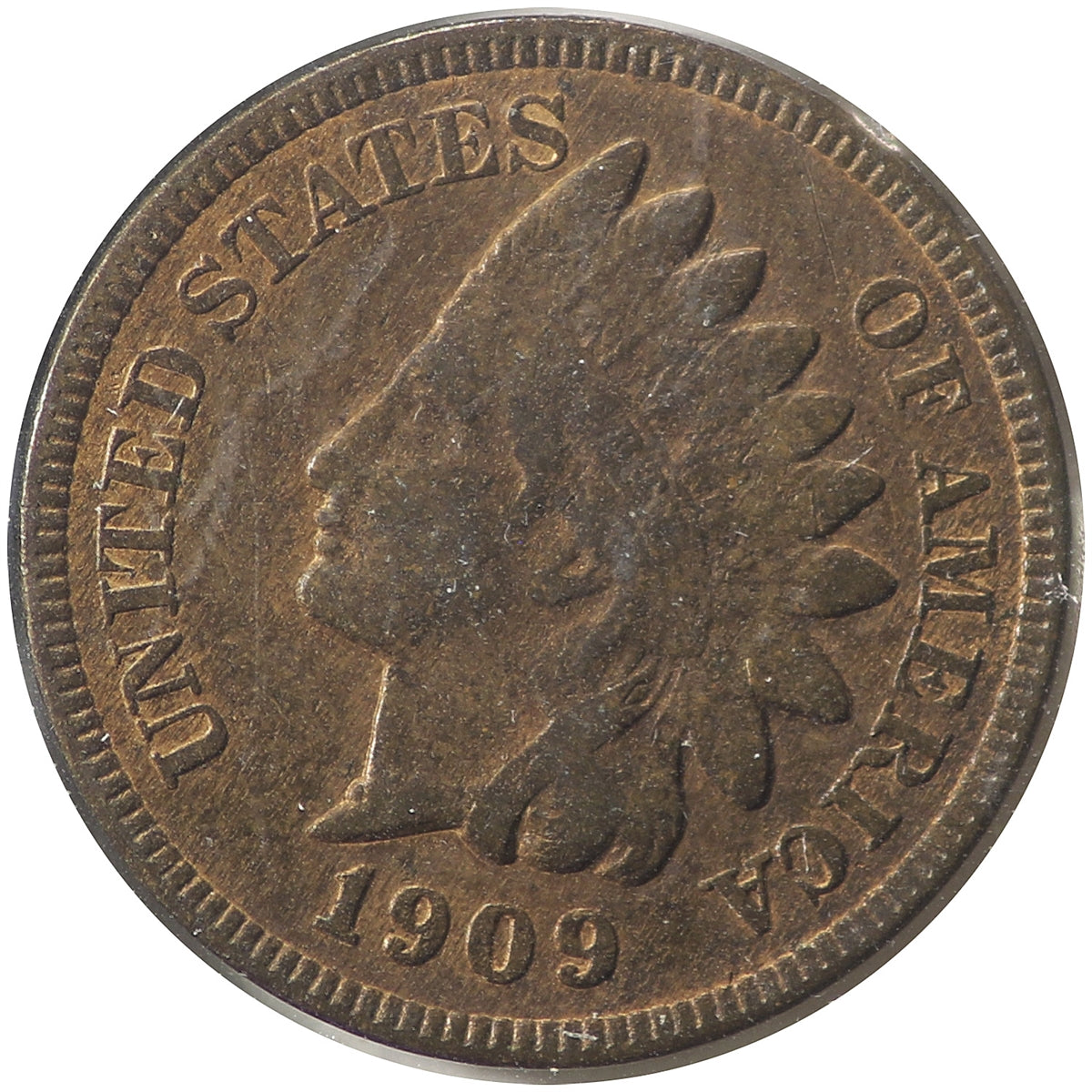 1909 Indian Head USA Cent VF-EF (VF30)