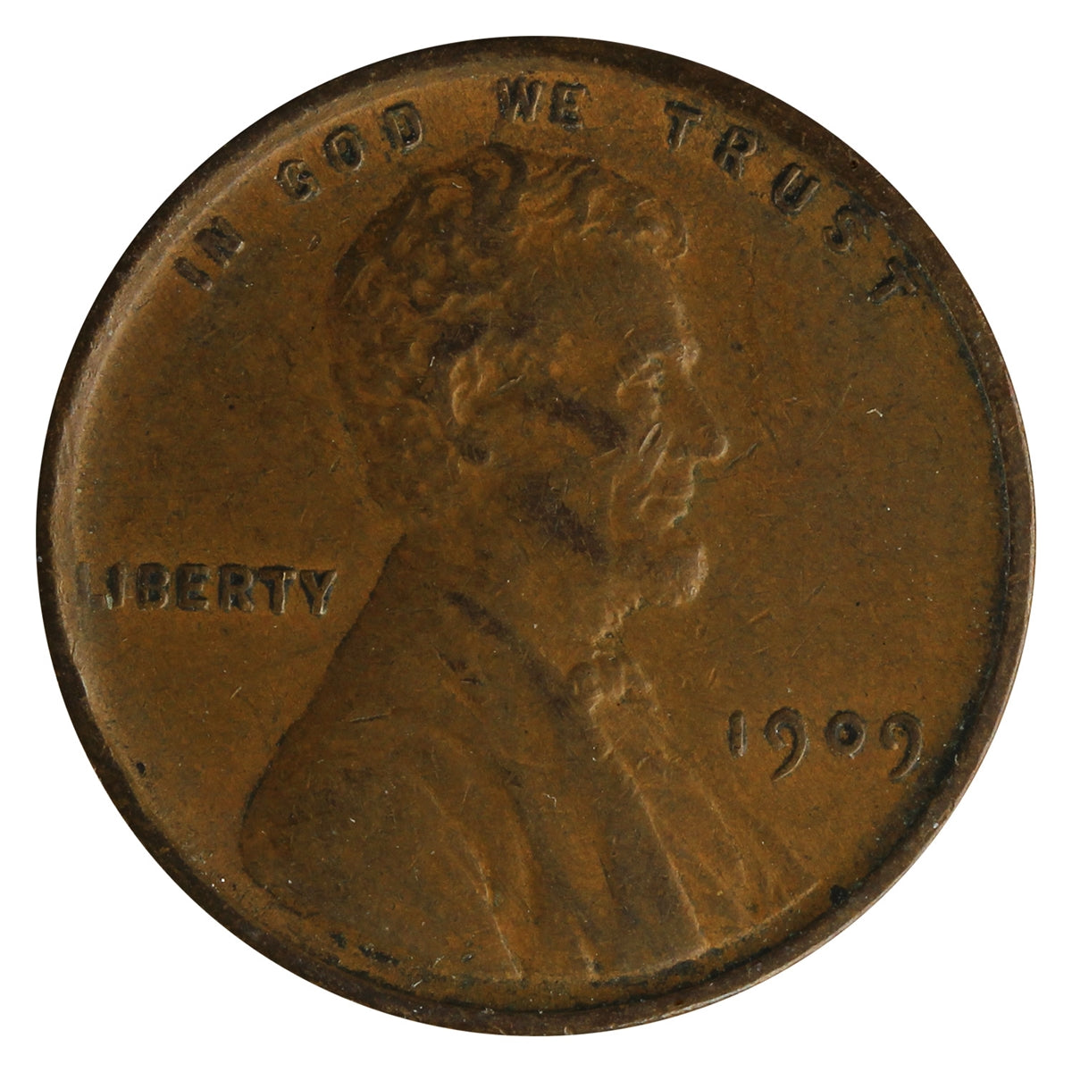 1909 VDB USA Lincoln Cent Extra Fine (EF40)