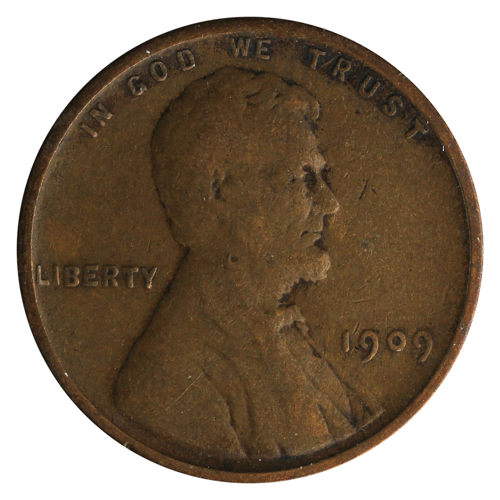 1909 VDB USA Lincoln Cent F-VF (F15)