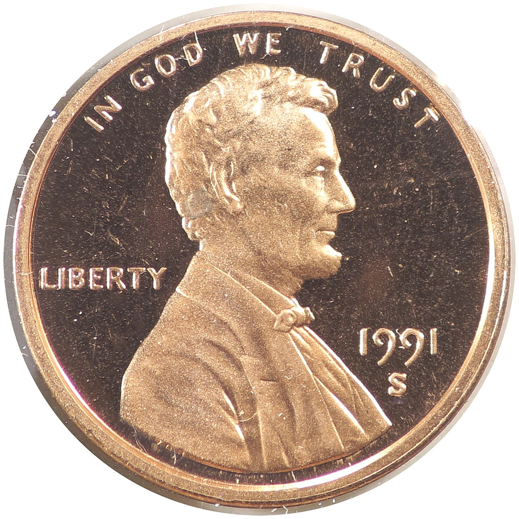 1991 S USA Cent Proof