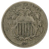 1867 No Rays USA Nickel F-VF (F-15)