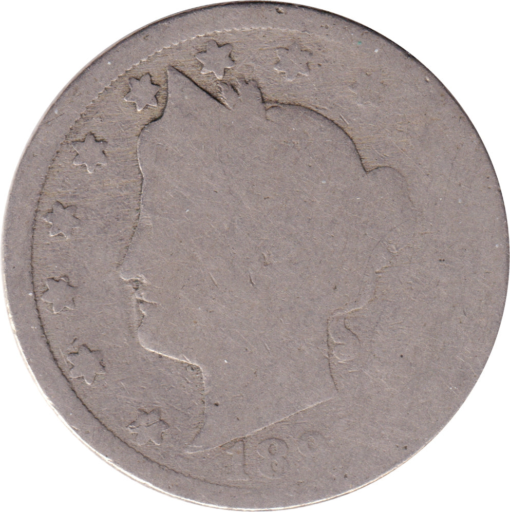 1895 USA Nickel Poor