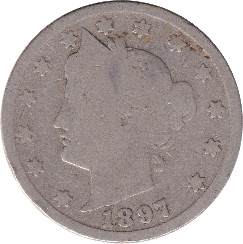 1897 USA Nickel Good (G-4)
