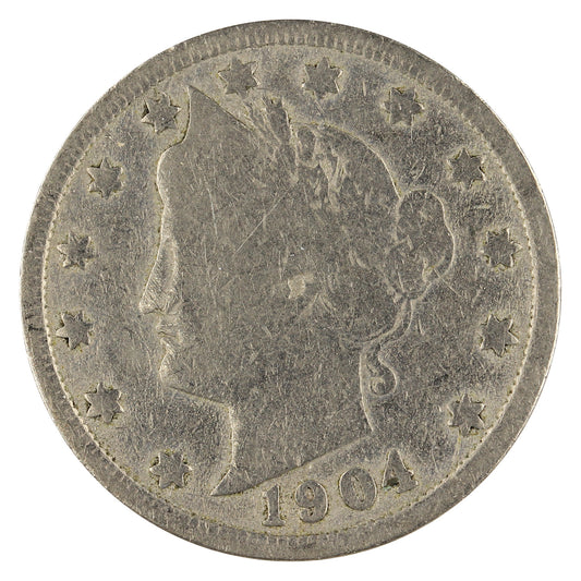1904 USA Nickel Good (G-4)