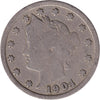 1904 USA Nickel Very Good (VG-8)