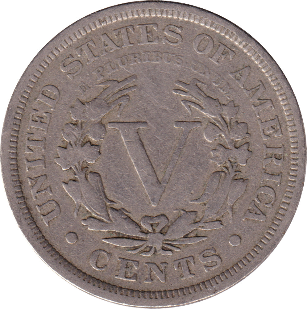 1904 USA Nickel VG-F (VG-10)
