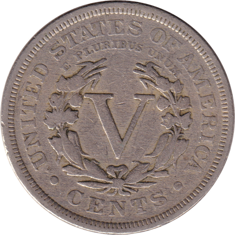 1905 USA Nickel VG-F (VG10)