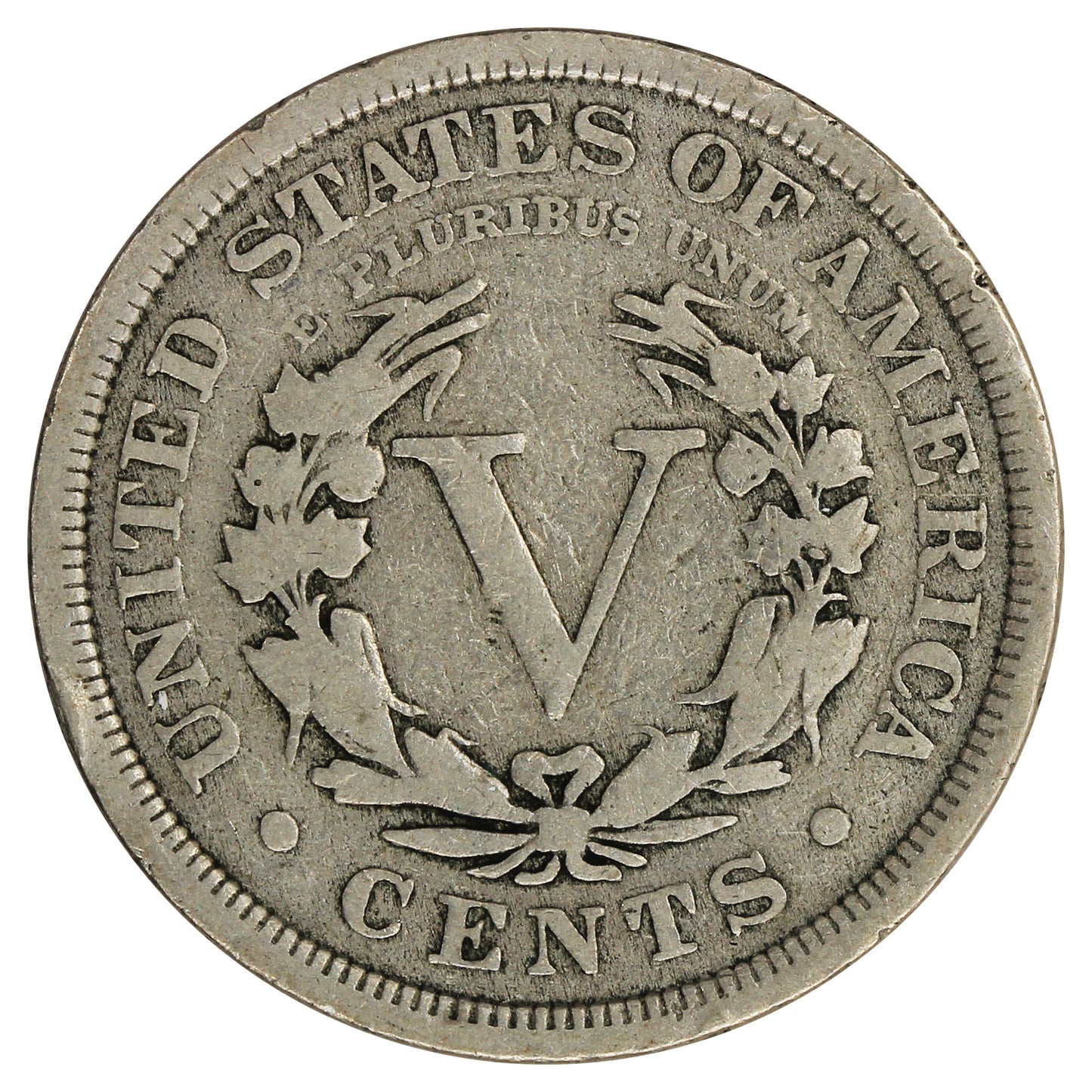 1906 USA Nickel Very Good (VG8)