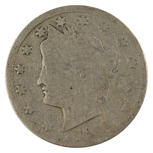 1912 USA Nickel About Good (AG-3)