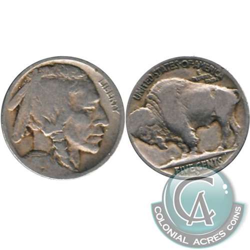 1917 D USA Nickel VG-F (VG10)