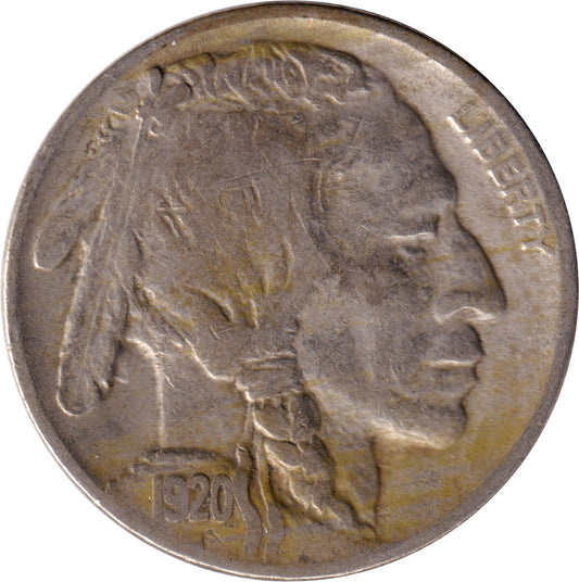1920 USA Nickel VF-EF (VF-30)