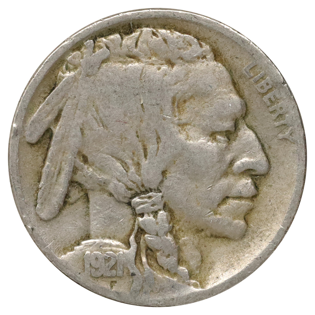 1921 USA Nickel Fine (F12)