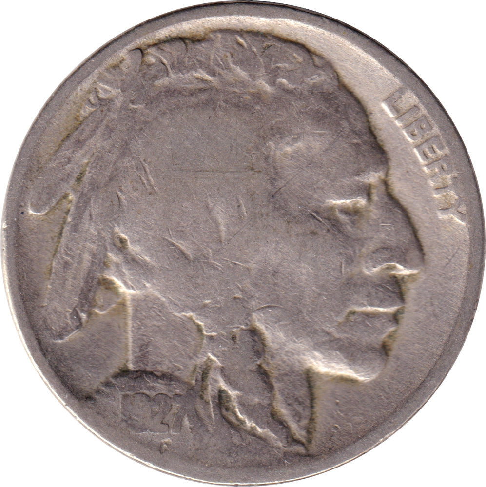 1927 USA Nickel Fine (F12)