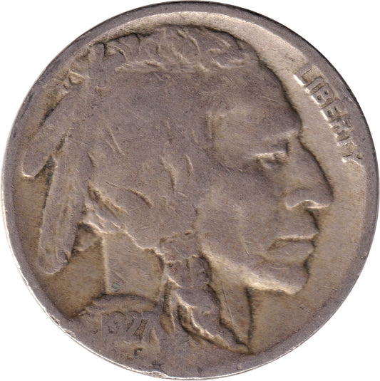 1927 USA Nickel F-VF (F-15)