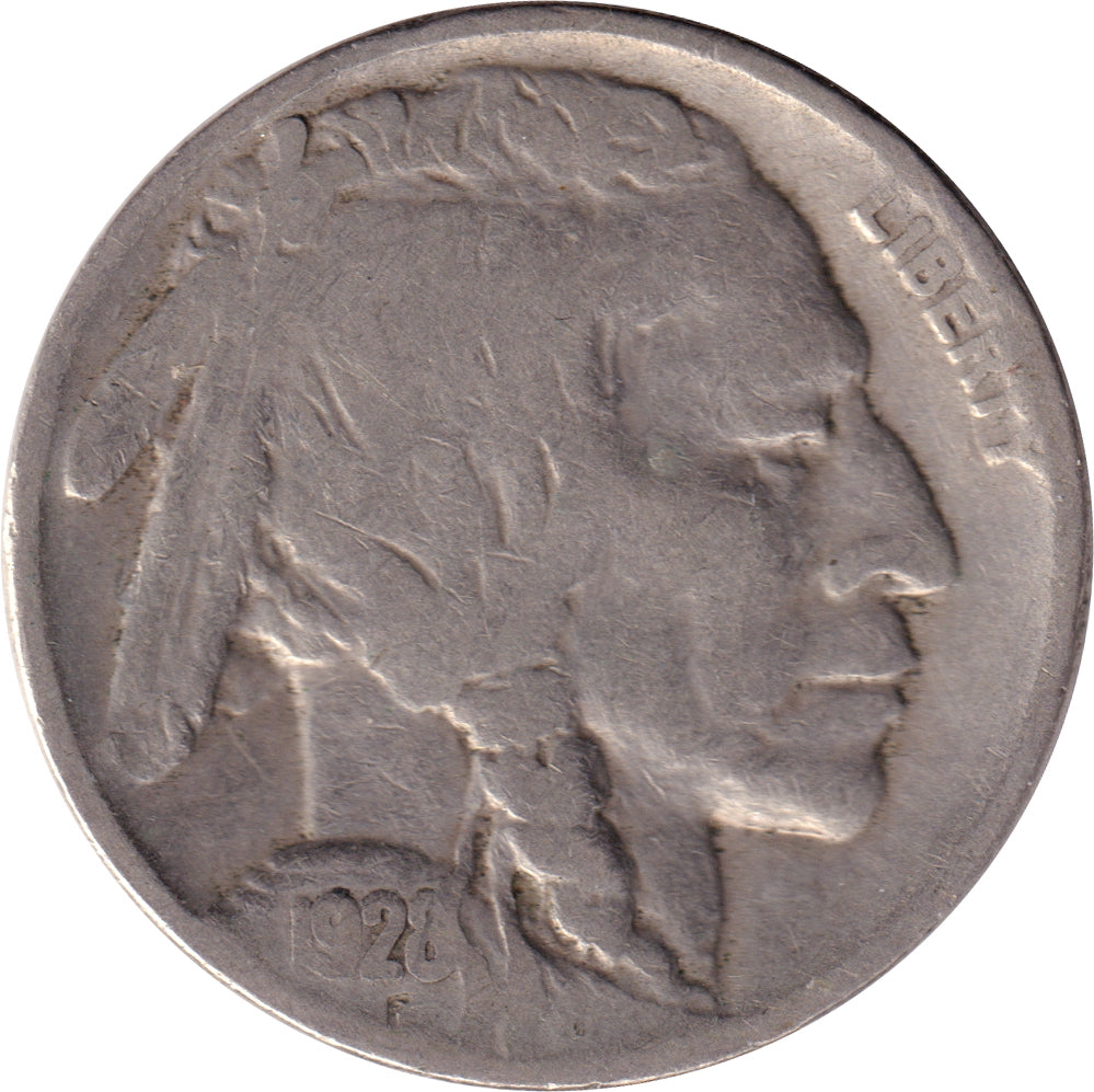 1928 USA Nickel F-VF (F15)