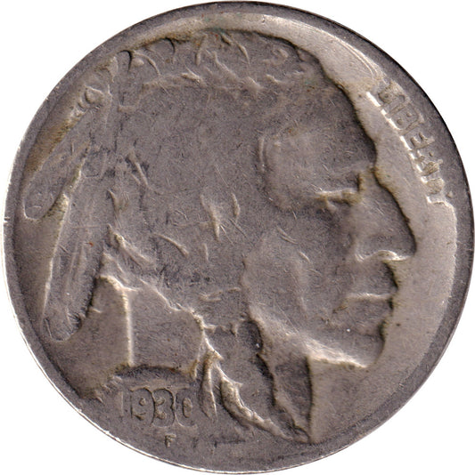 1930 USA Nickel Fine (F-12)