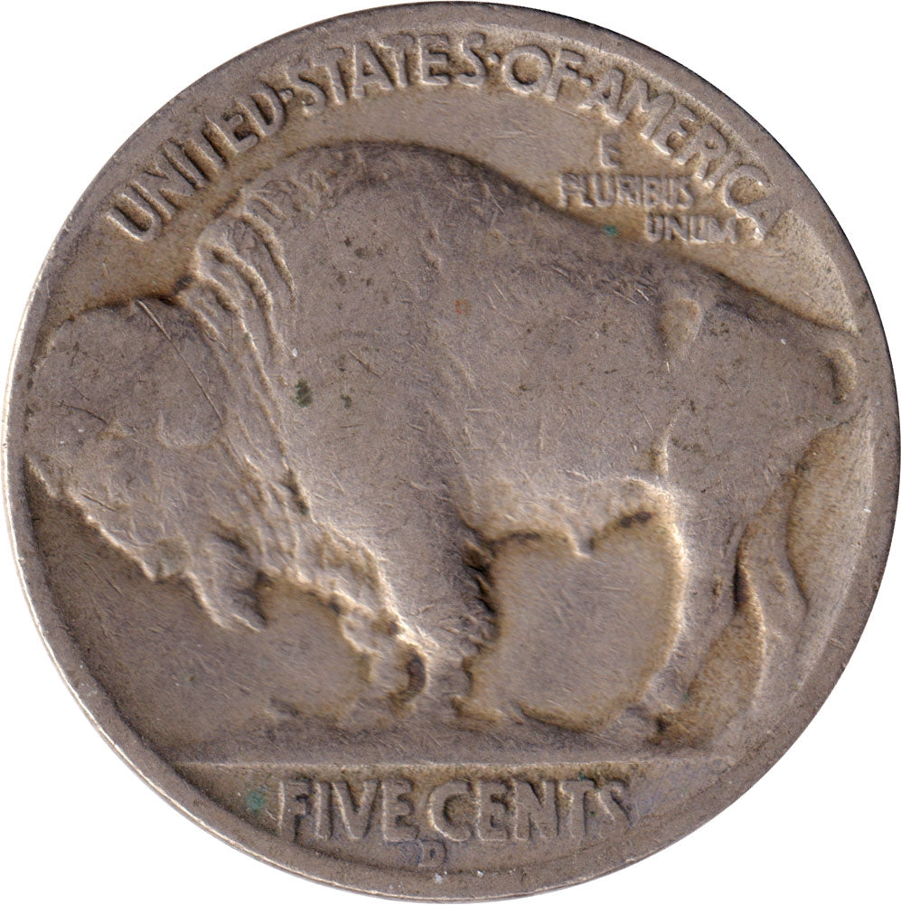 1935 D USA Nickel VG-F (VG10)