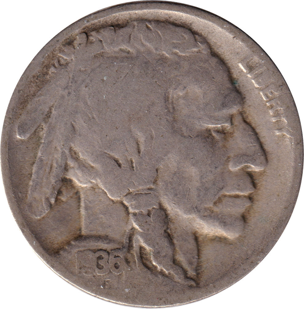 1936 D USA Nickel Very Good (VG8)