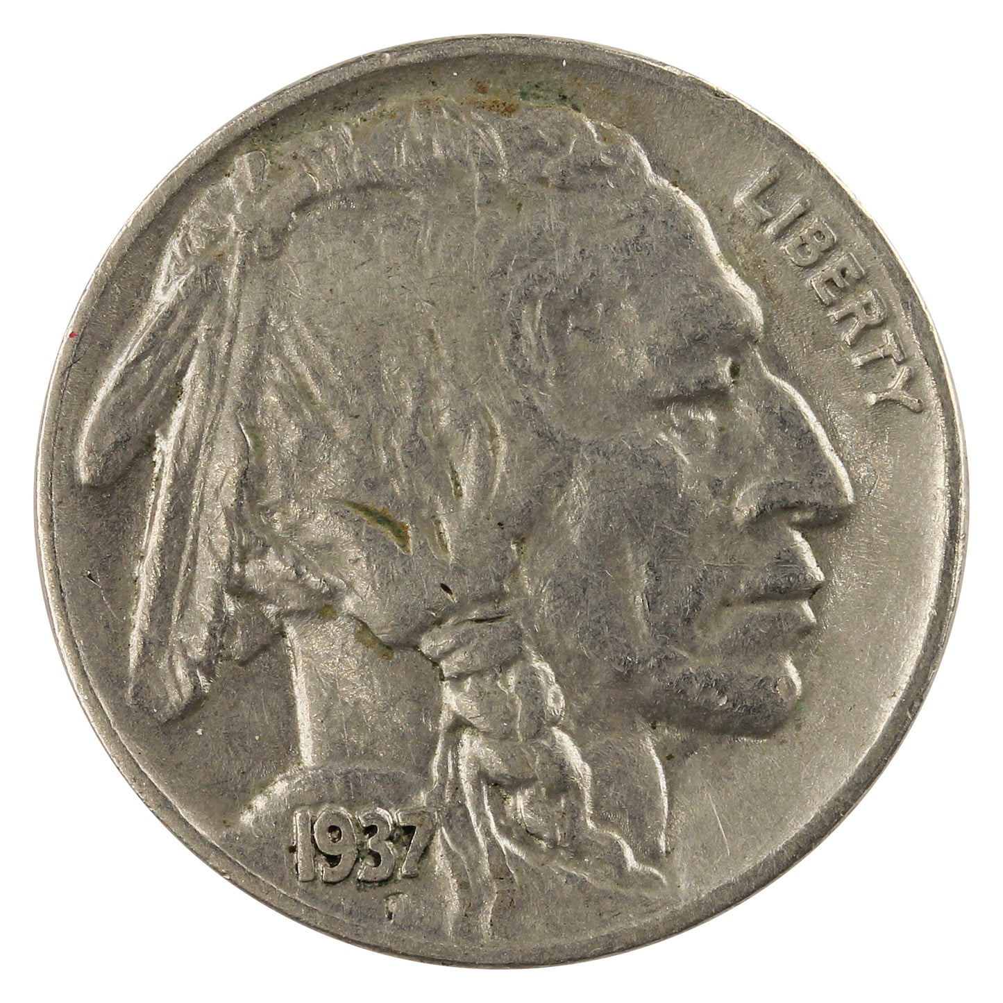 1937 USA Nickel EF-AU (EF45)