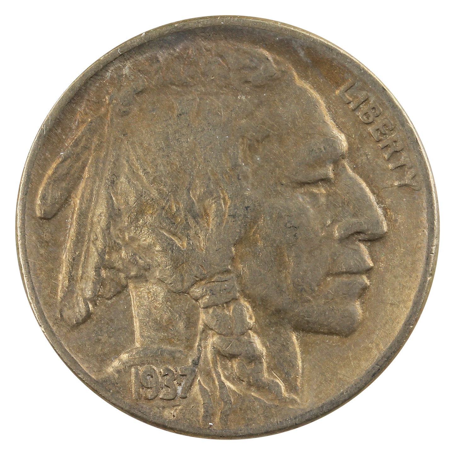 1937 USA Nickel Extra Fine (EF40)
