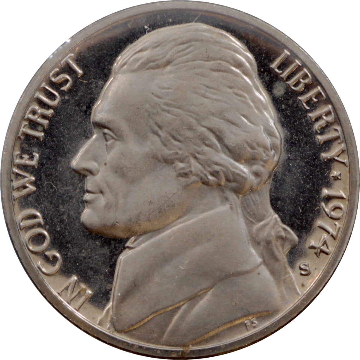 1974 S USA Nickel Proof