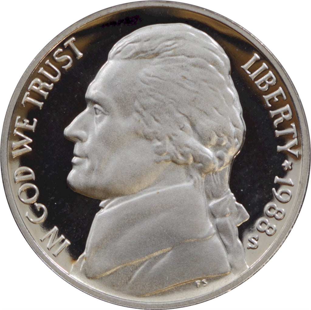1988 S USA Nickel Proof