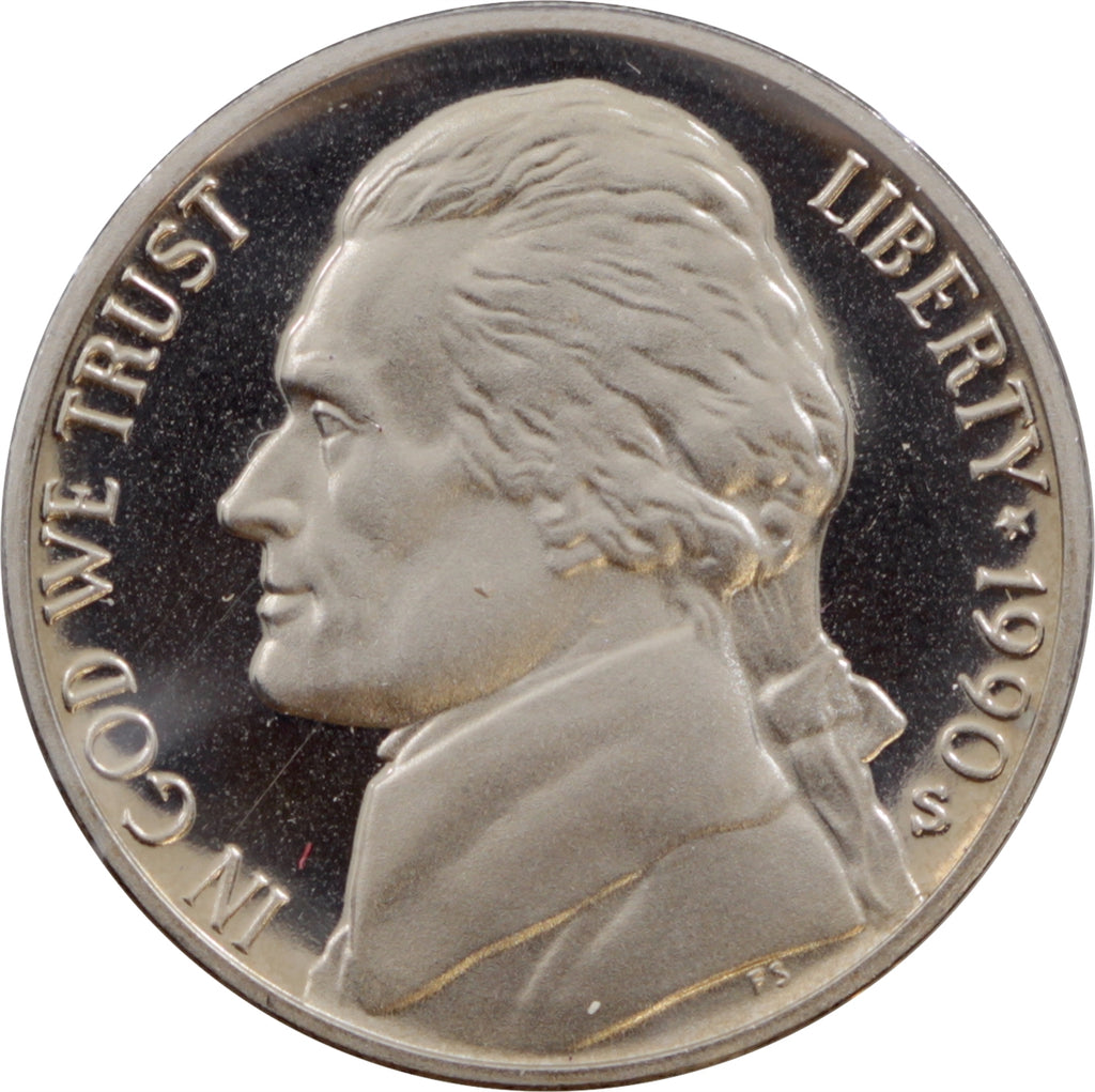 1990 S USA Nickel Proof