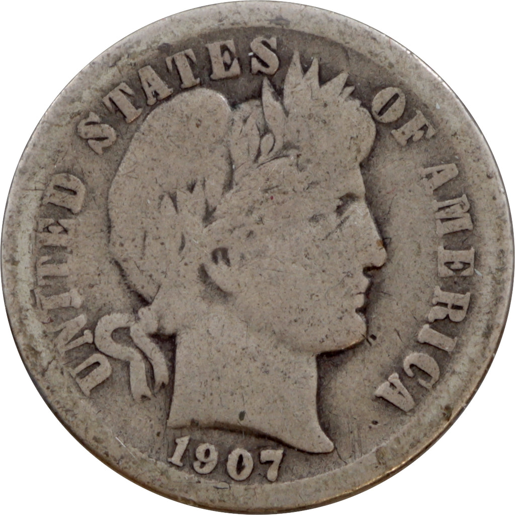 1907 O USA Dime G-VG (G6)