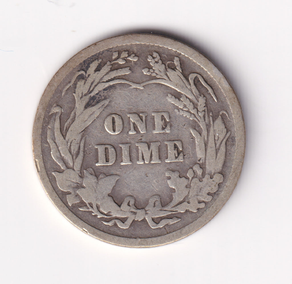 1908 USA Dime G-VG (G6)