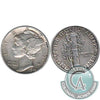 1916 S Mercury USA Dime Extra Fine (EF40)