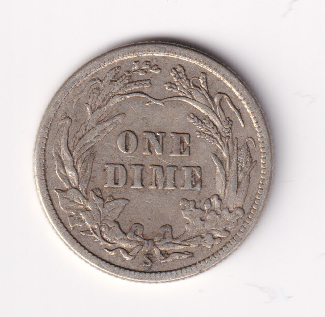 1916 S Barber USA Dime VF-EF (VF30)