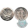 1927 D USA Dime EF-AU (EF45) $