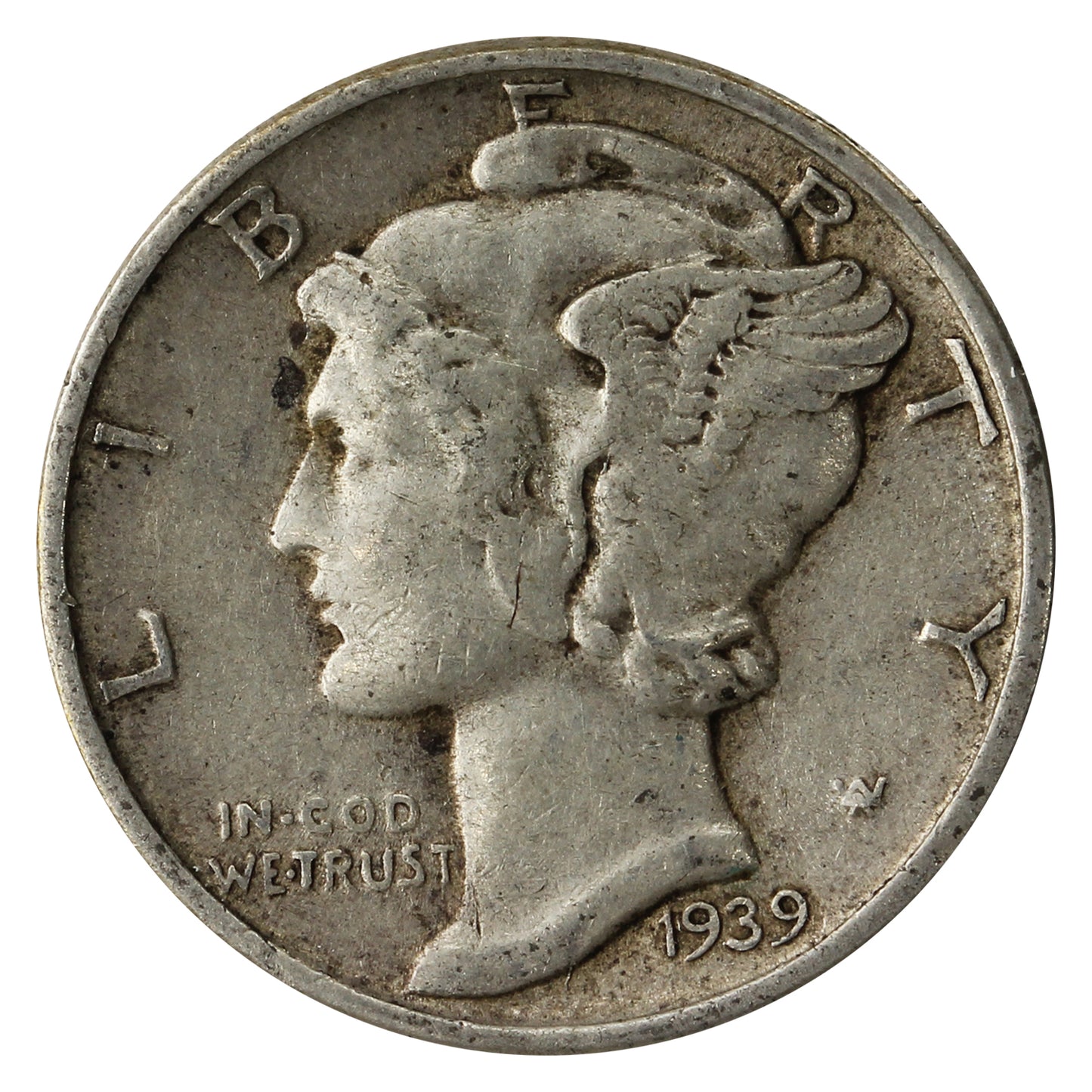 1939 USA Dime VF-EF (VF30)