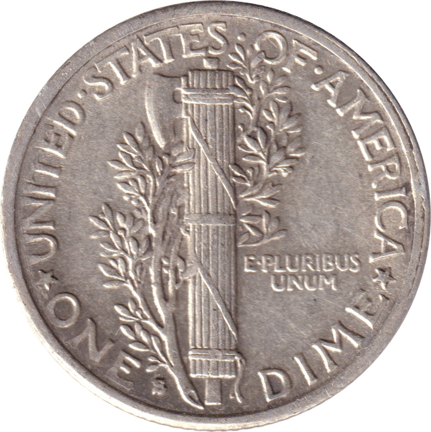 1941 S USA Dime EF-AU (EF45)