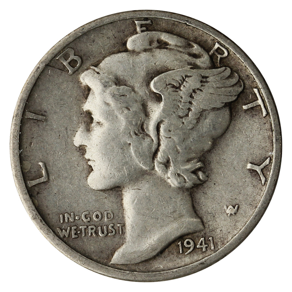 1941 S USA Dime Very Fine (VF20)