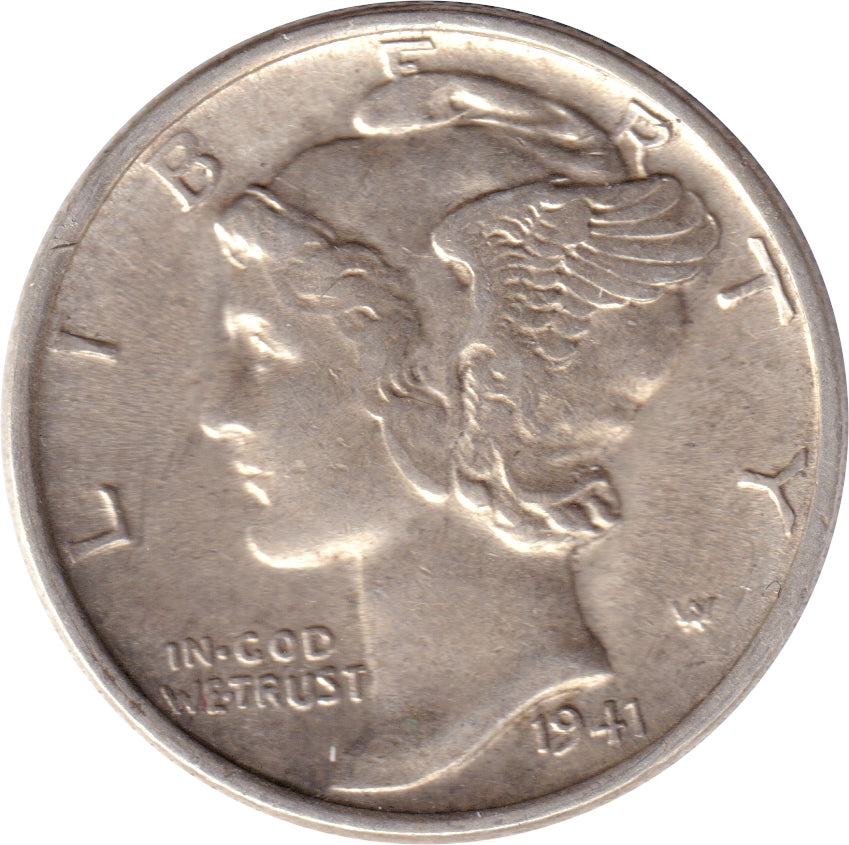 1941 USA Dime AU-UNC (AU55)