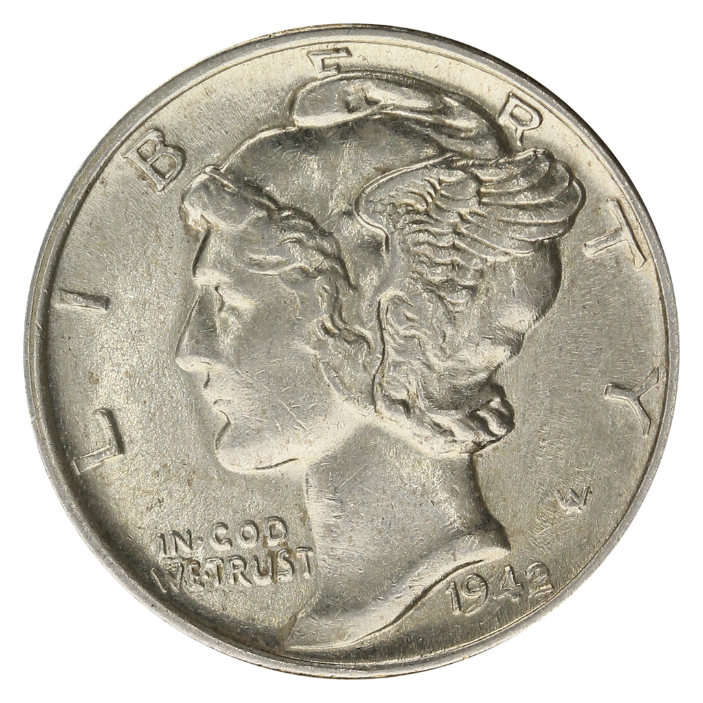 1942 USA Dime AU-UNC (AU55)