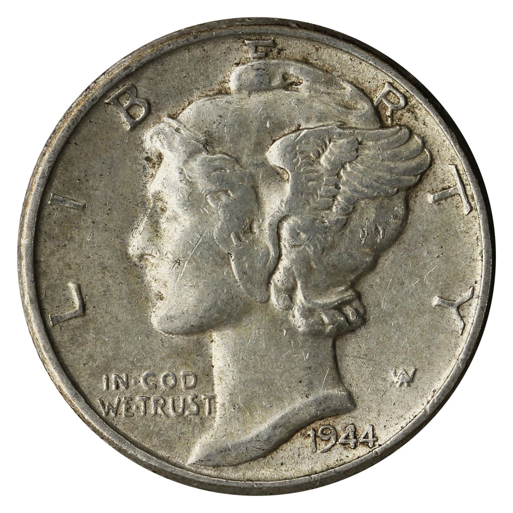 1944 USA Dime Almost Uncirculated (AU50)