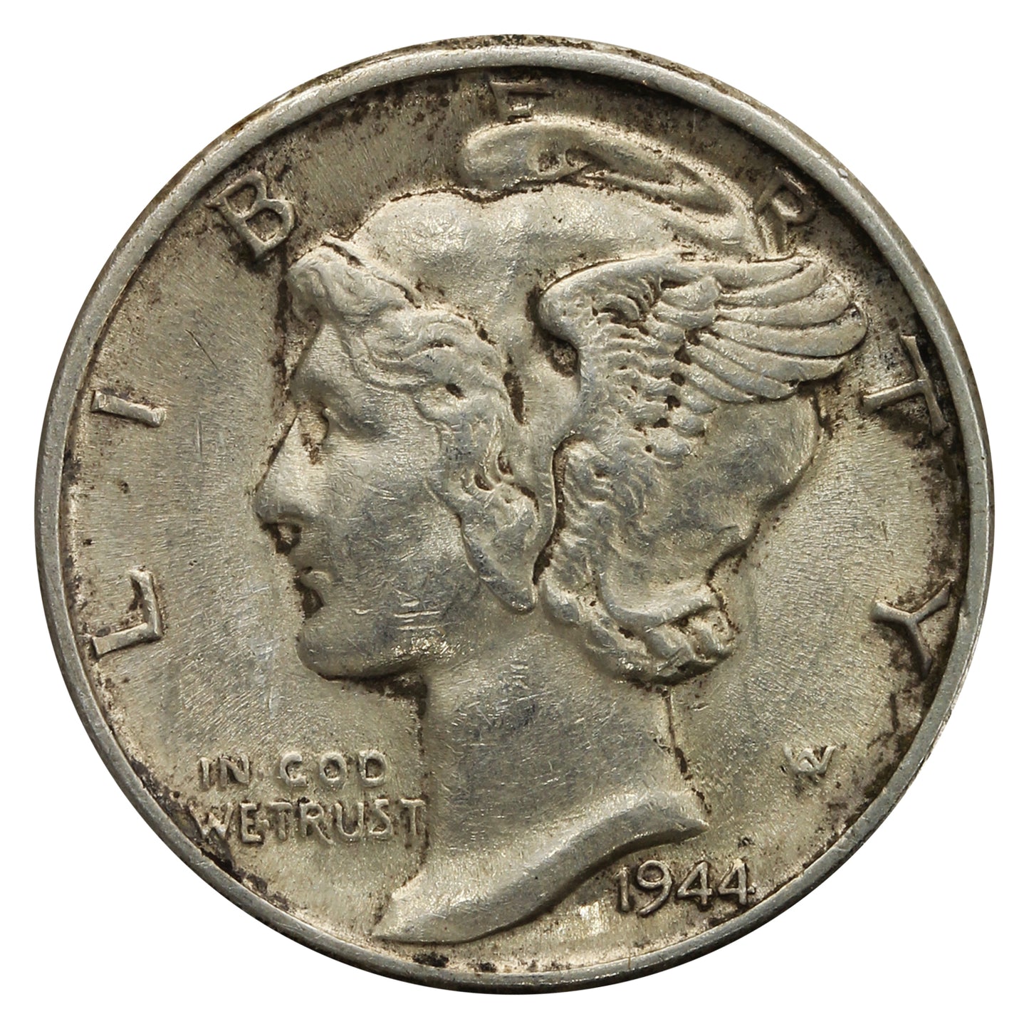 1944 USA Dime AU-UNC (AU55)
