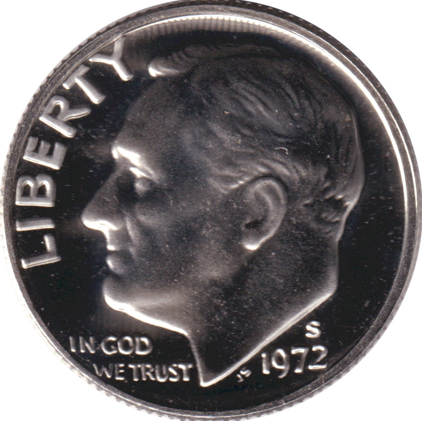 1972 S USA Dime Proof