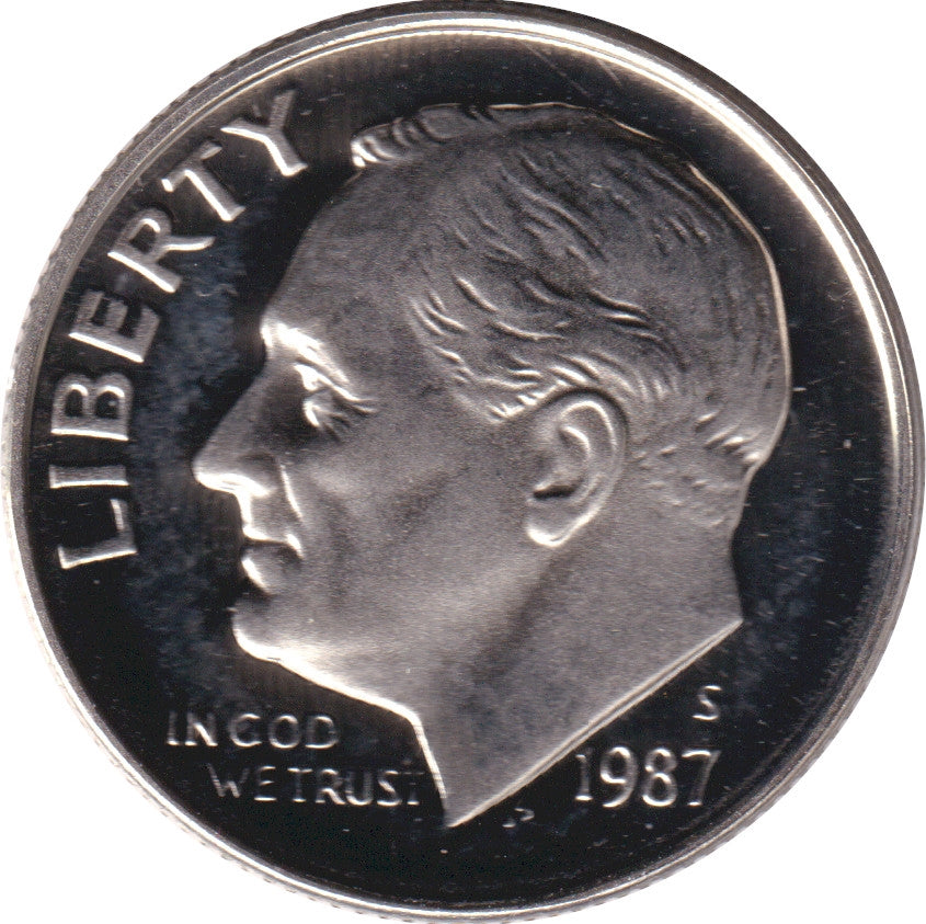 1987 S USA Dime Proof