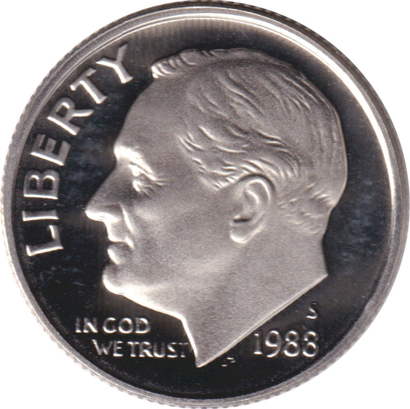 1988 S USA Dime Proof