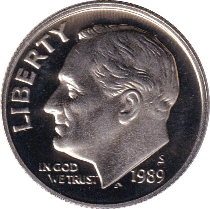 1989 S USA Dime Proof