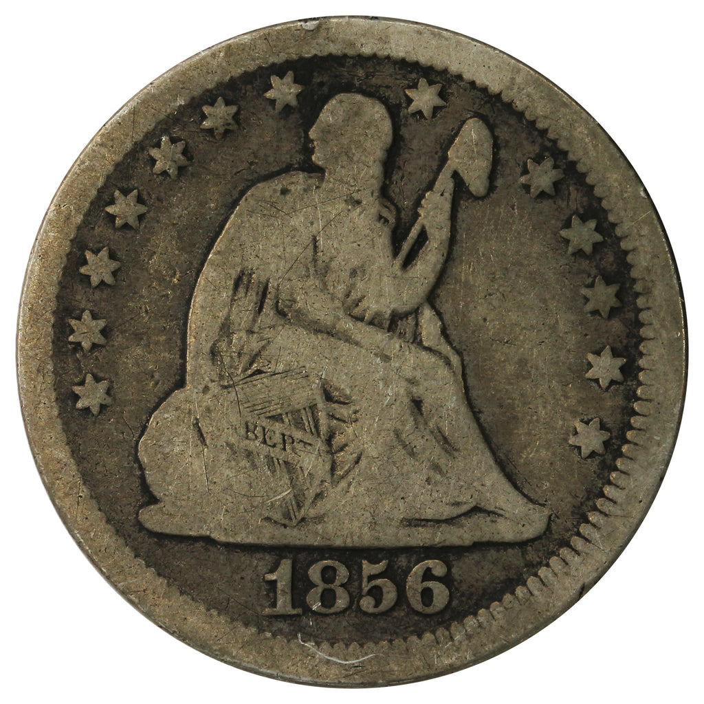 1856 USA Quarter Very Good (VG8)