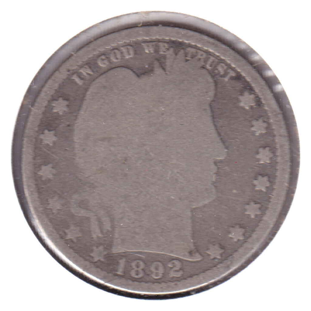 1892 USA Quarter About Good (AG-3)
