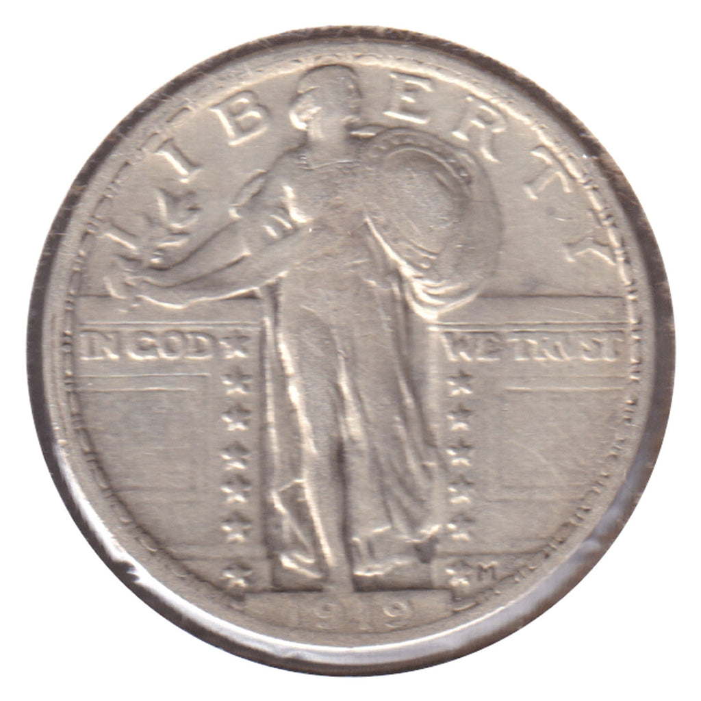 1919 USA Quarter VF-EF (VF30) $