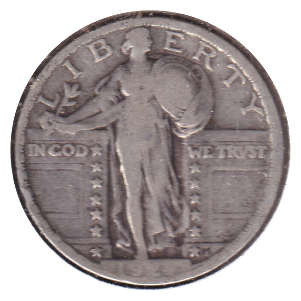1923 USA Quarter F-VF (F15)