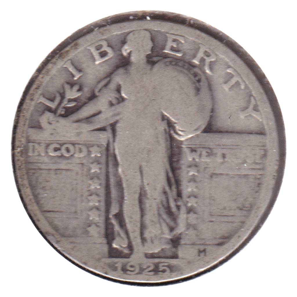 1925 USA Quarter G-VG (G6)