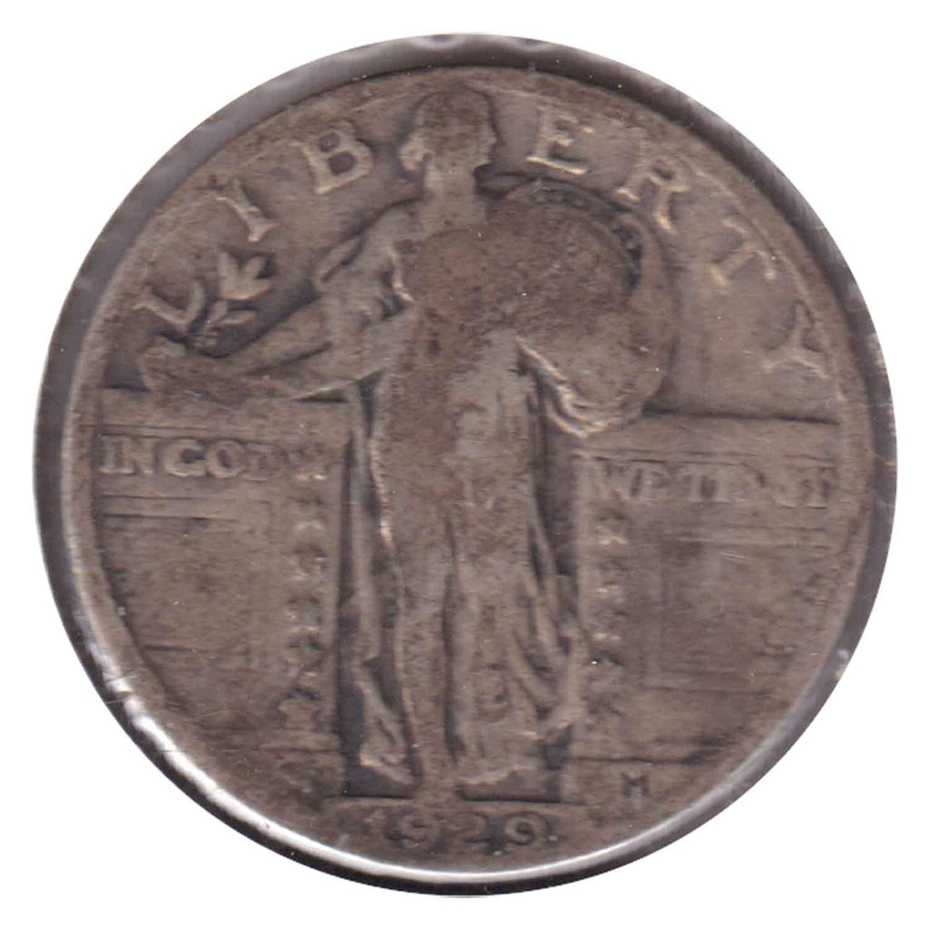 1929 USA Quarter Very Good (VG8)